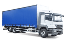 Van Hire Birmingham Airport - 26 Tonne Curtain Side Truck - Truck hire Birmingham airport